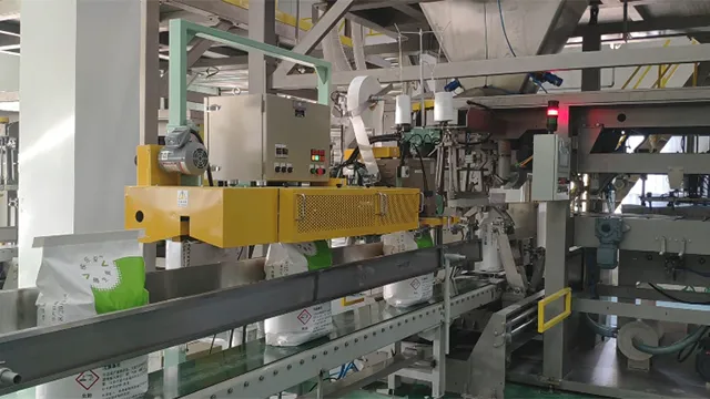 Organik Kimyasal, Wuhan, Çin Sodyum Format için Otomatik Torbalama ve Paletleme Makinası (800 torba/saat)