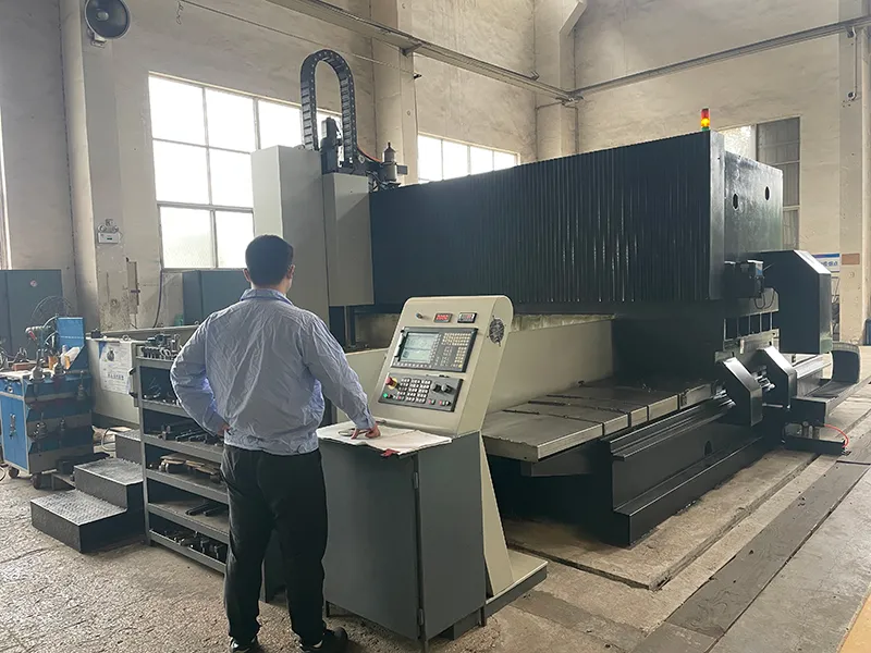 CNC yüksek hızlı delme makinası